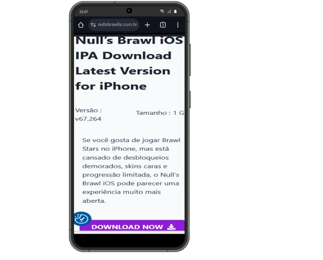 Null’s Brawl iOS IPA v67.264 Download For iPhone (100% Working) 16 Clique no botão de download null brawal ios