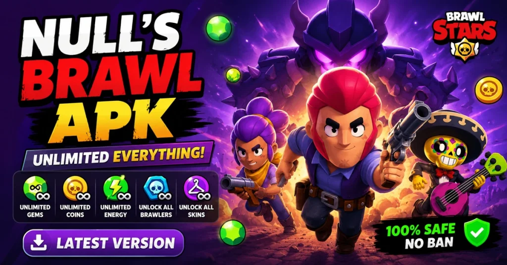 Recursos do APK do Null’s Brawl