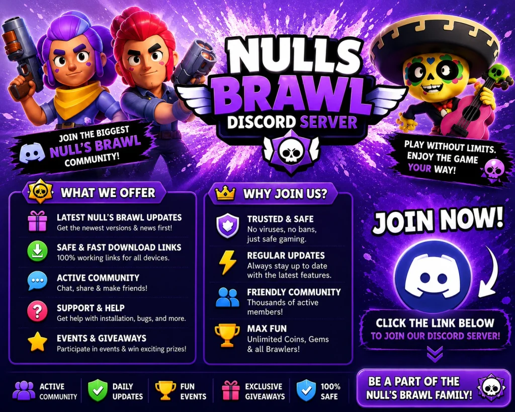 Servidor do Discord do Null’s Brawl